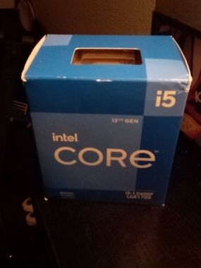 Intel Core i5 12th Gen Processor Box - Blue